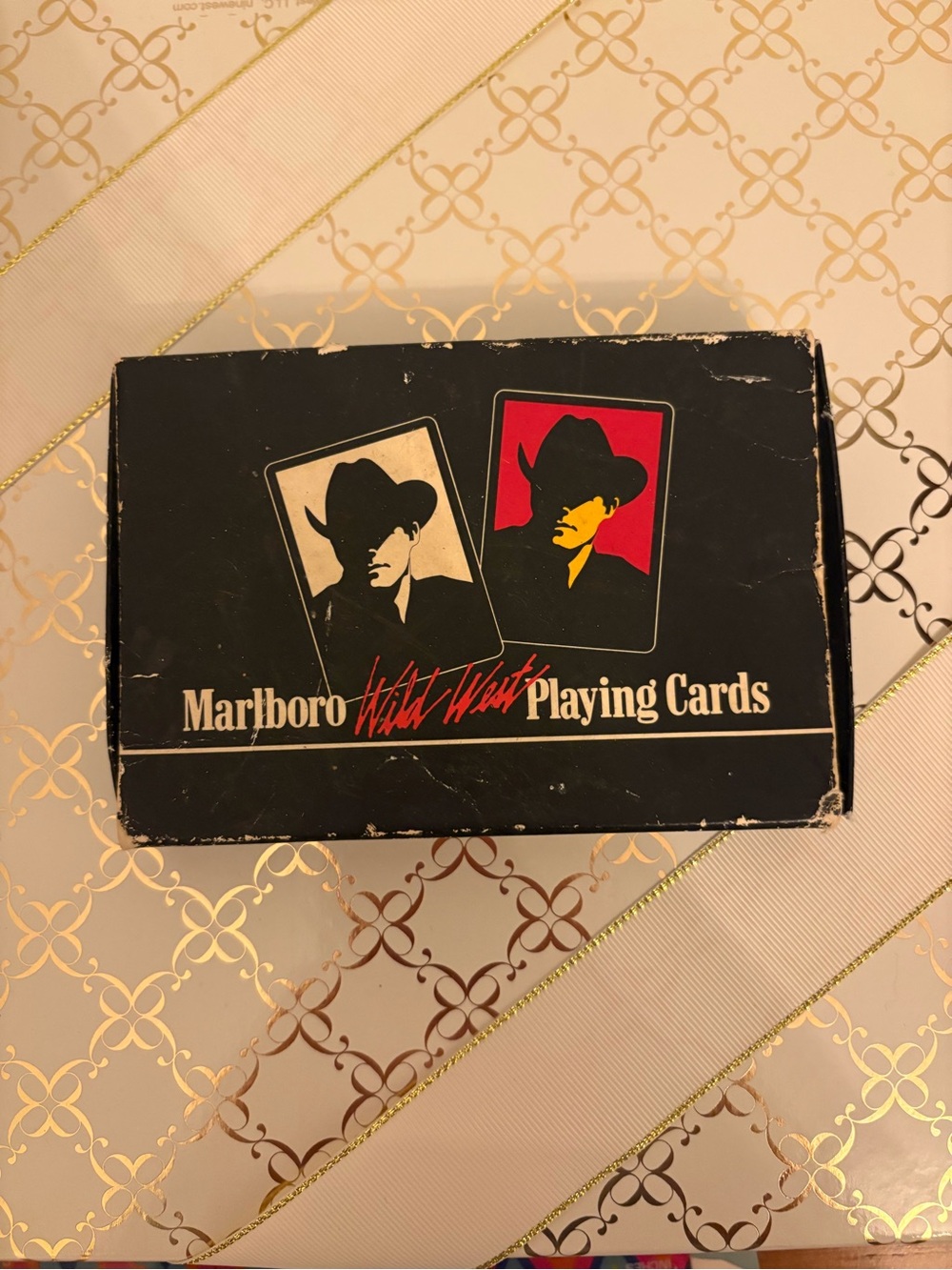 Marlboro Wild West Playing Cards - Black